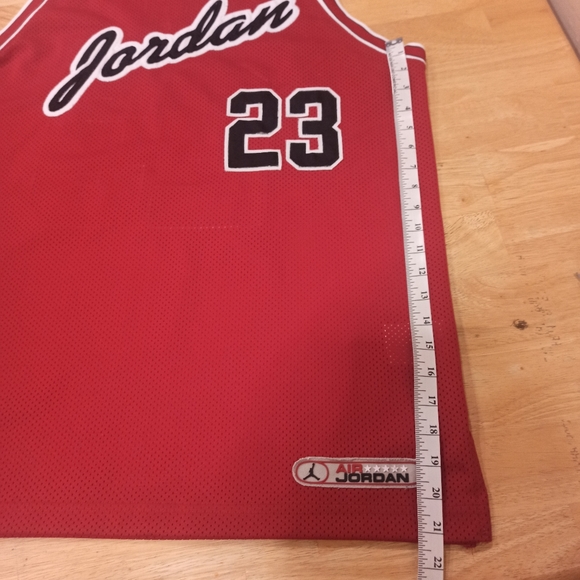 Michael Jordan Basketball Jersey Mens L Bulls Colorway Air Jordan - Picture 14 of 16